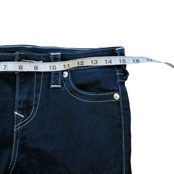 True Religion Halle mid rise super skinny jeans.  Size 28. - Picture 9 of 12